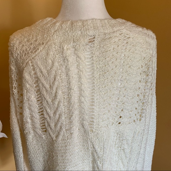 Kye Mi, Size M, Loose Knit, Rounded Neckline, Oversize Raglan Sweater. - Picture 7 of 11